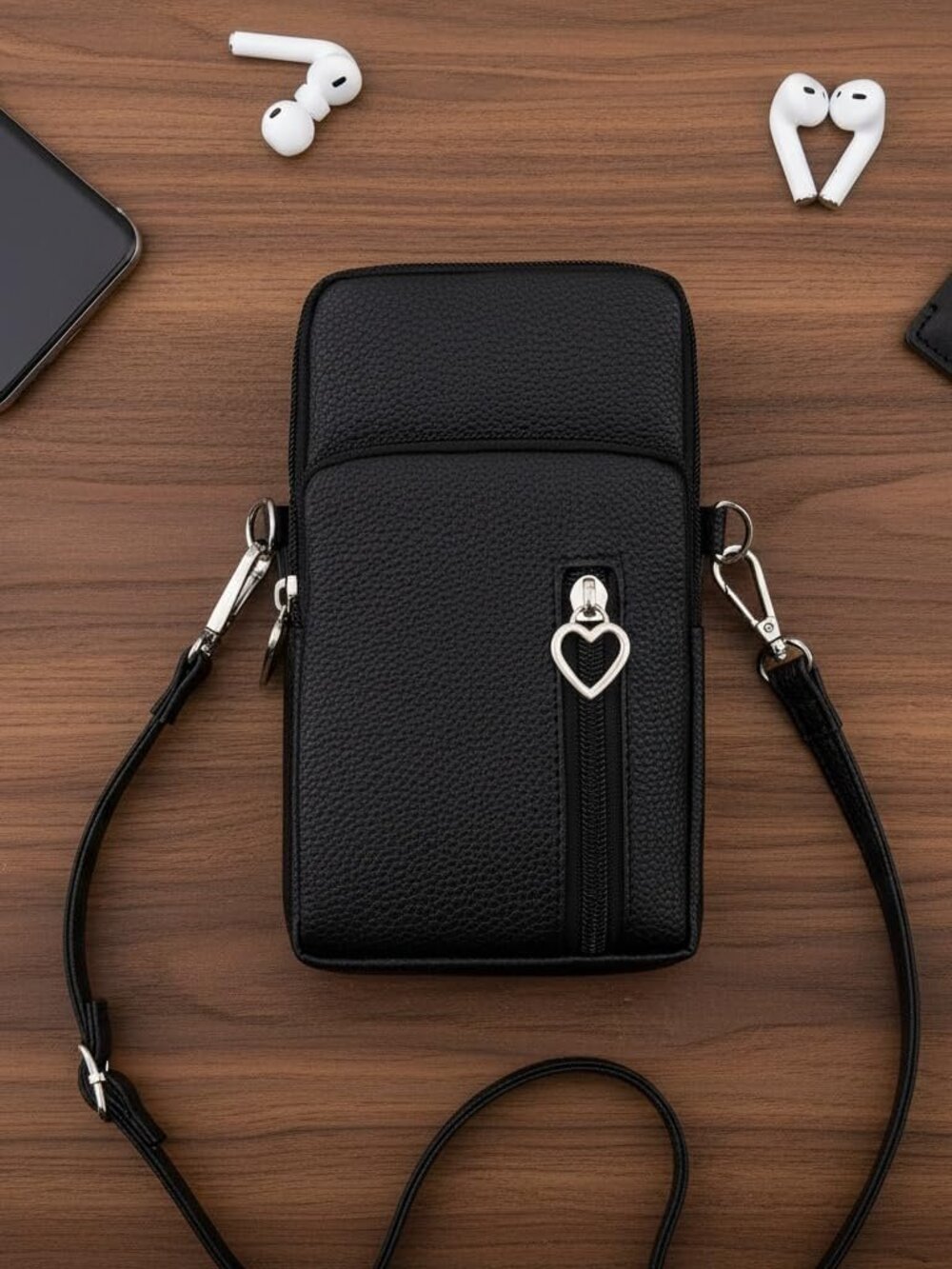 Small Crossbody Bag for Women - Mini Phone Purses with Crossbody Strap and Walle - Picture 3 of 7